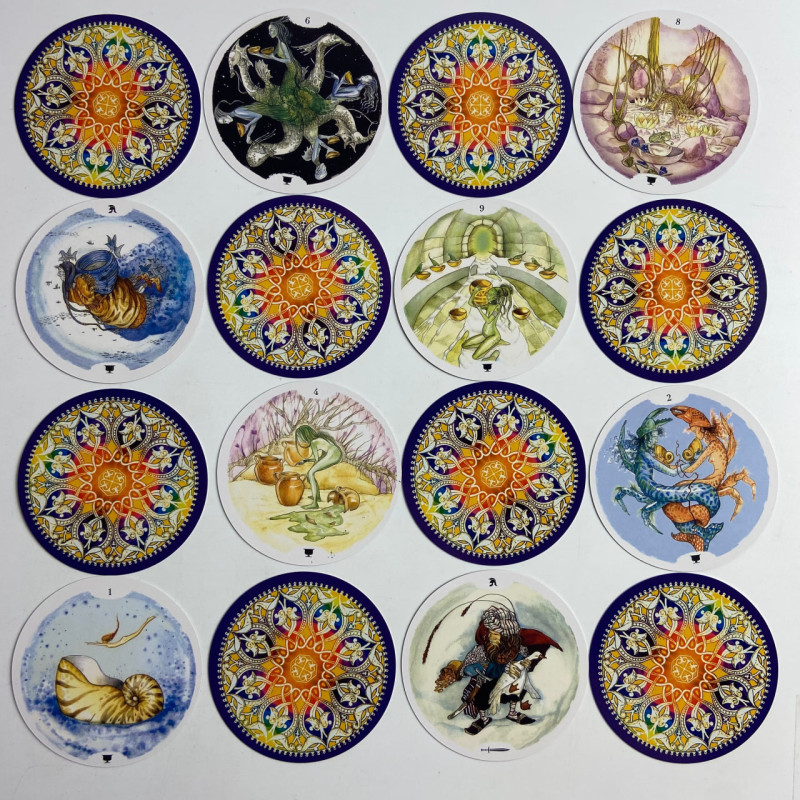 Карти Таро Circle of Life Tarot Коло життя кругла колода англійською