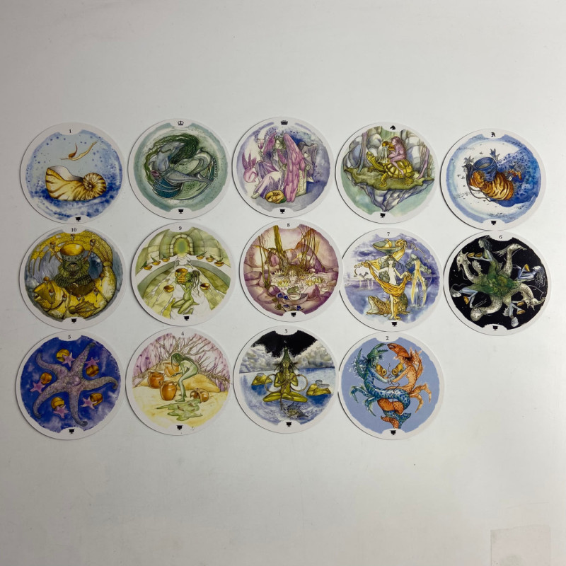 Карти Таро Circle of Life Tarot Коло життя кругла колода англійською