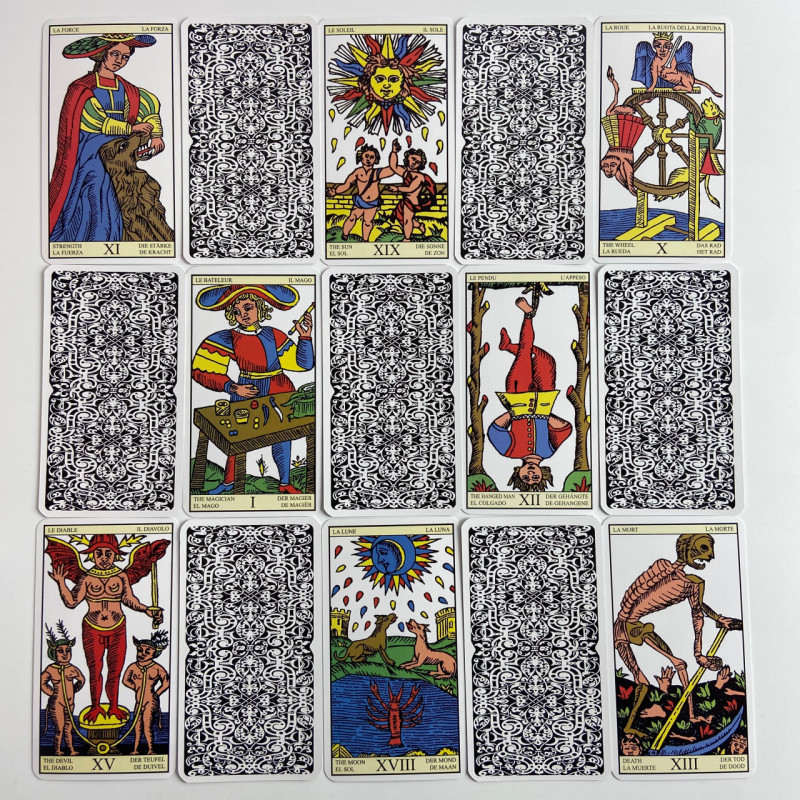 Карты Таро Марсельское Tarot de Marseille — классическая колода для гадания и саморефлексии