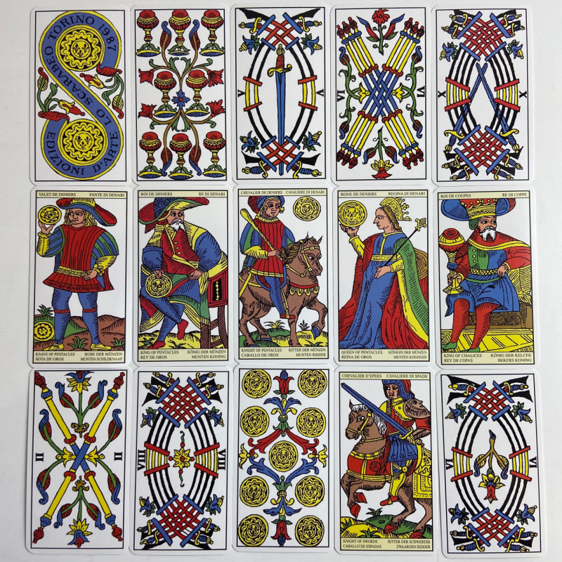 Карты Таро Марсельское Tarot de Marseille — классическая колода для гадания и саморефлексии