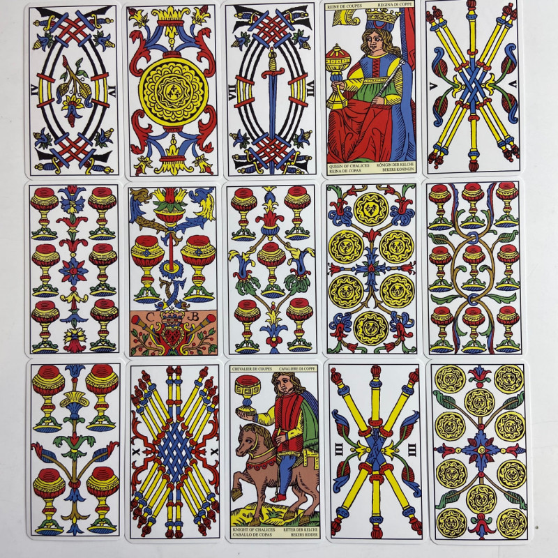Карты Таро Марсельское Tarot de Marseille — классическая колода для гадания и саморефлексии