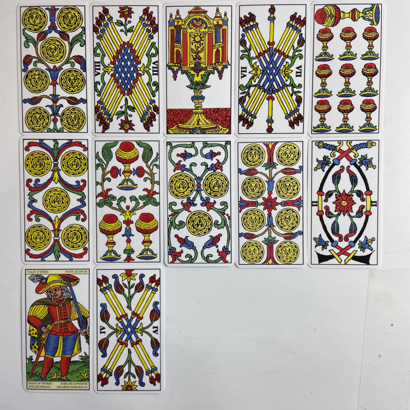 Карты Таро Марсельское Tarot de Marseille — классическая колода для гадания и саморефлексии