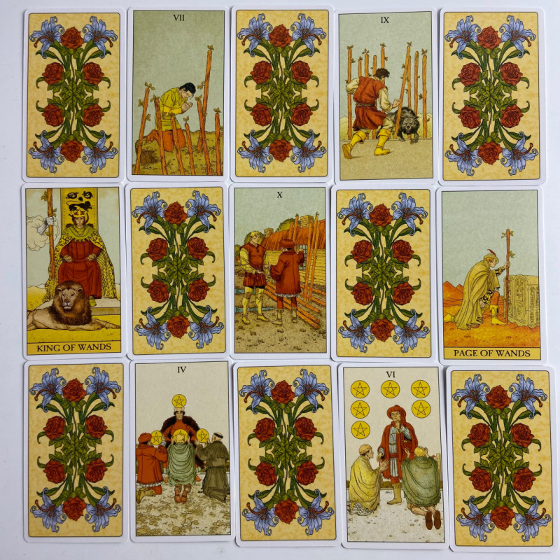 Карты Таро Before Tarot «До того» — уменьшенная колода в стиле Райдера-Уэйта