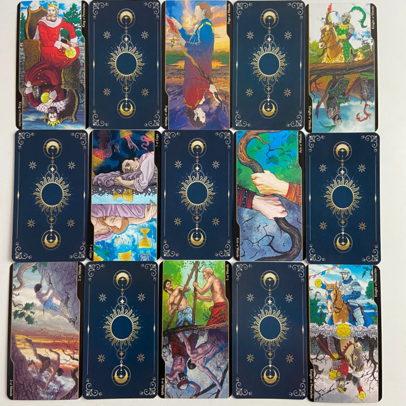 Oppositions Tarot Карты Таро Оппозиции Колода противоположностей на английском языке