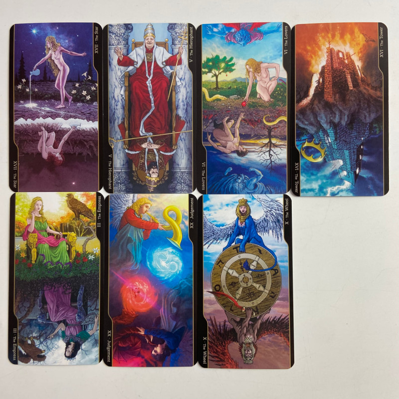 Oppositions Tarot Карты Таро Оппозиции Колода противоположностей на английском языке