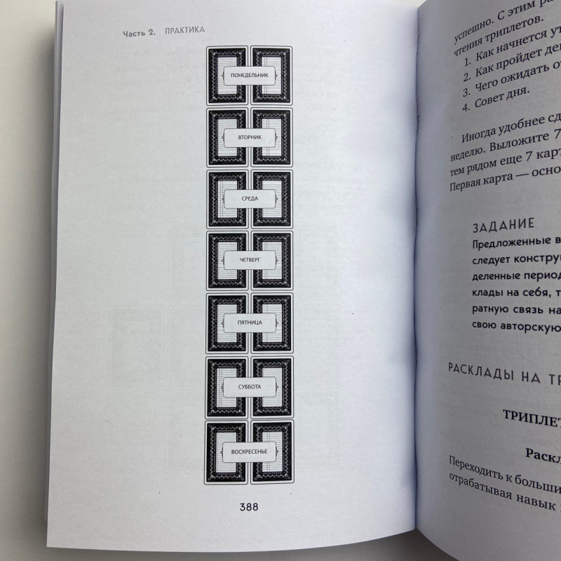 Книга Ворожіння на гральних картах: як передбачати майбутнє на колоді 36 карт Огінскі