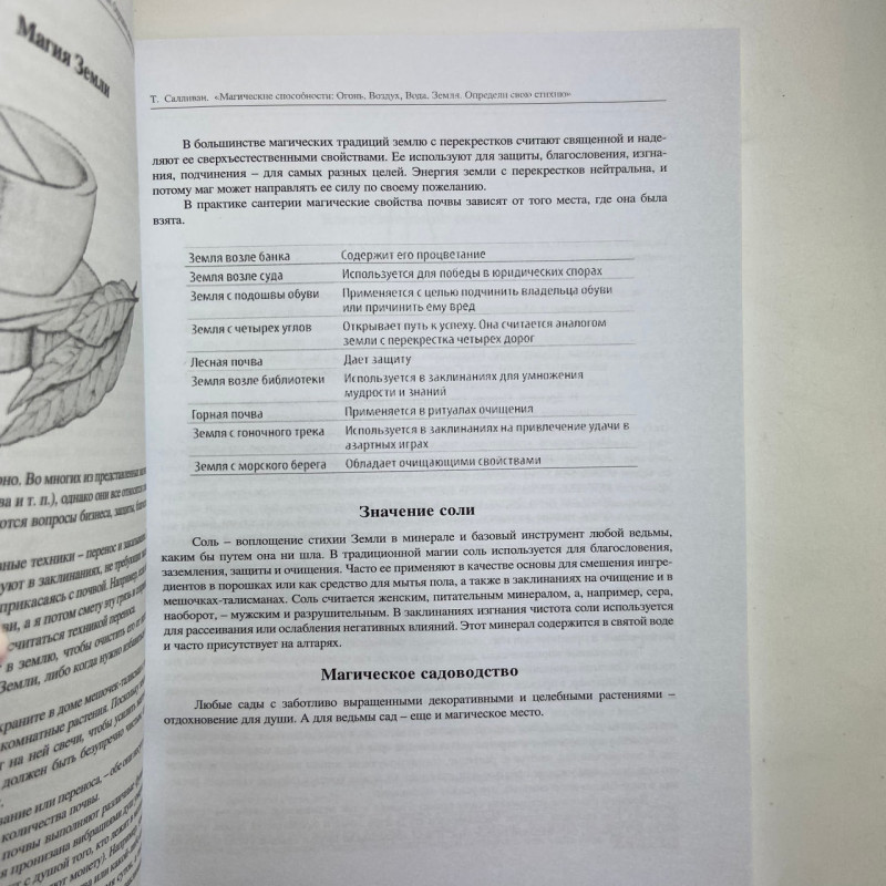 Книга Магічні здібності: Вогонь, Повітря, Вода, Земля — Теммі Салліван (Таро)