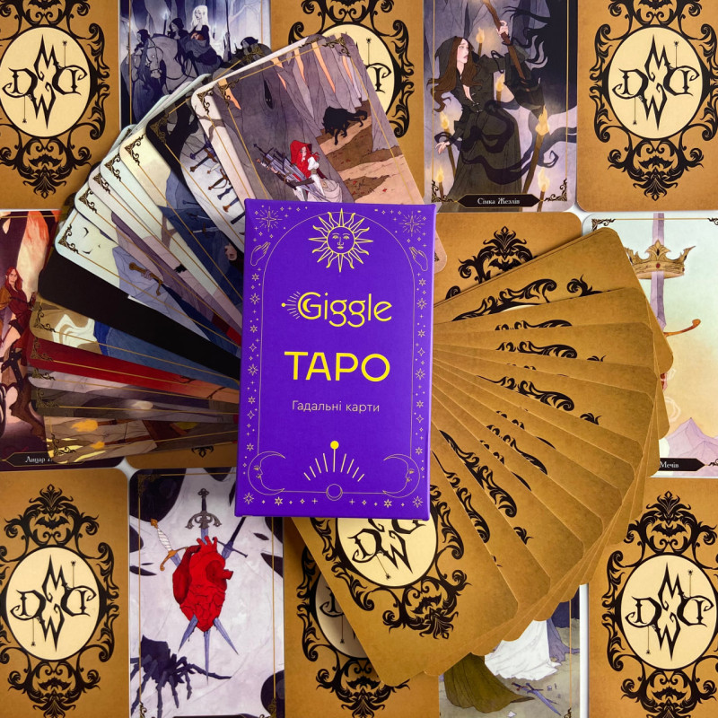 Таро Dark Wood Tarot «Тёмный лес», украинская версия, стиль RWS