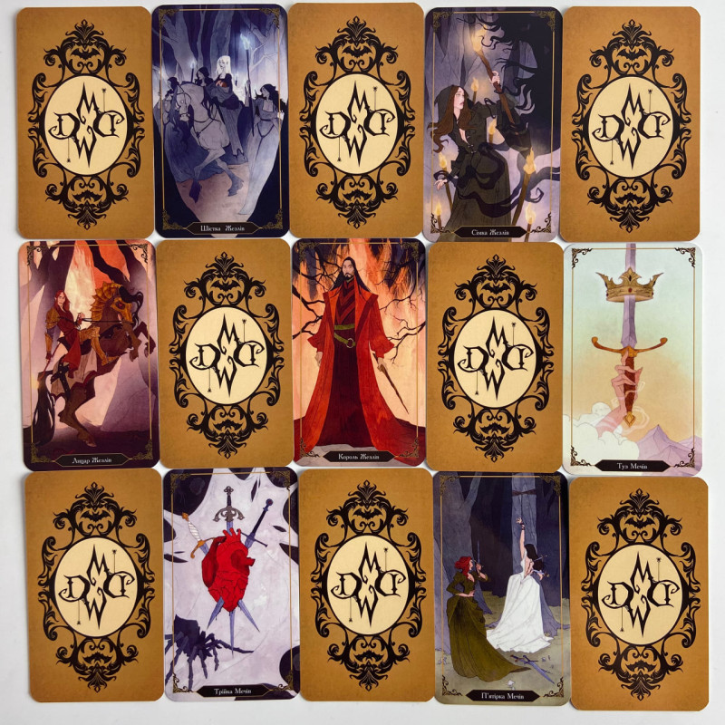 Таро Dark Wood Tarot «Тёмный лес», украинская версия, стиль RWS
