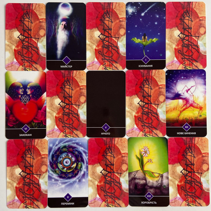 Карты Таро Ошо Дзен Osho Zen Tarot украинская версия колода для медитации