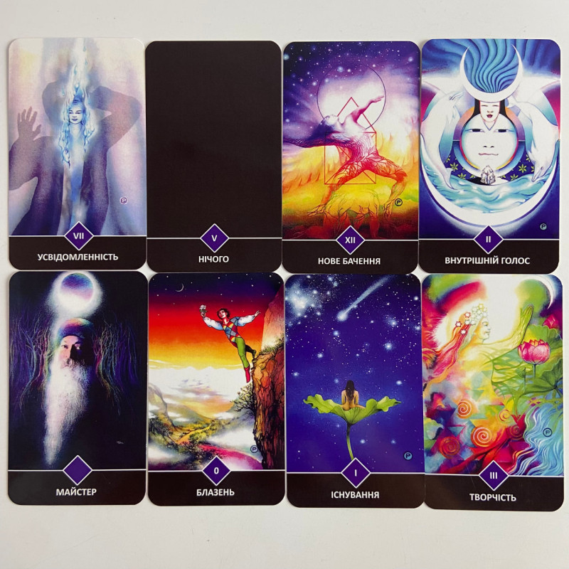 Карты Таро Ошо Дзен Osho Zen Tarot украинская версия колода для медитации