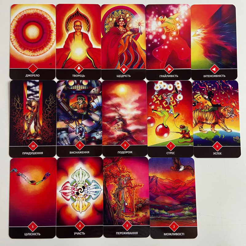 Карты Таро Ошо Дзен Osho Zen Tarot украинская версия колода для медитации