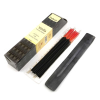 Вугільні тибетські пахощі Tulasi Vanilla (Ваніль) для медитації та ароматерапії