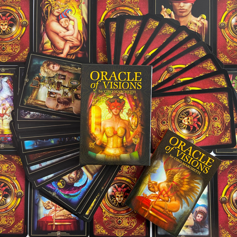 Оракульні карти Oracle of Visions Ciro Marchetti оракул Бачень вікторіанські