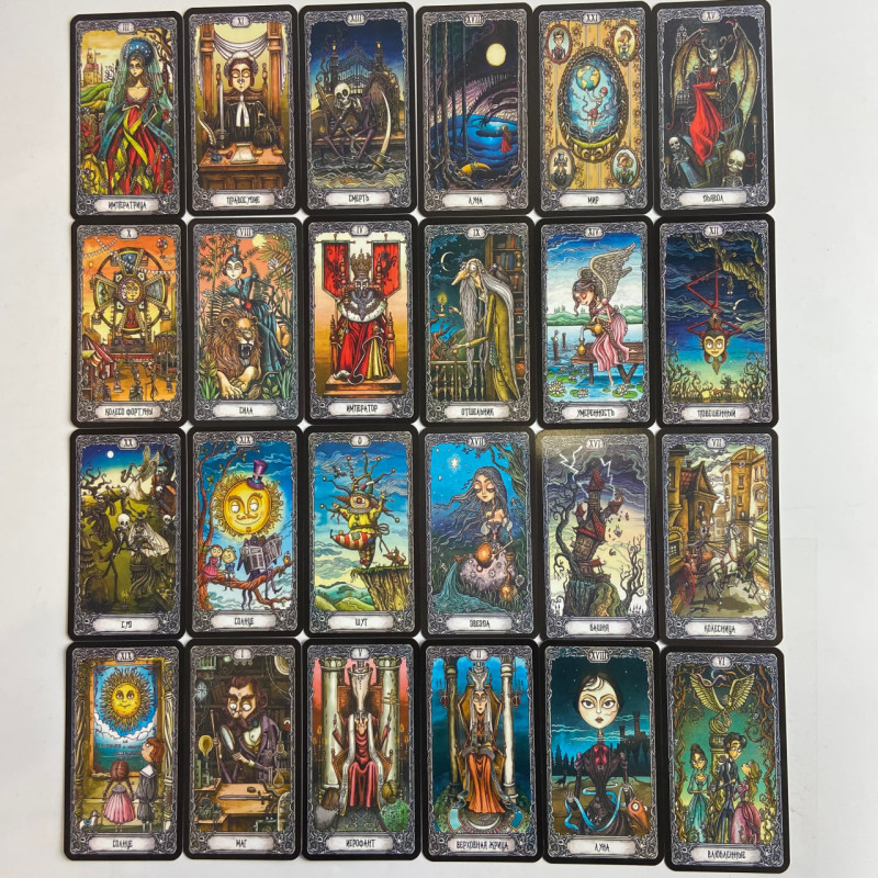 Карти Таро Темний Особняк Tarot Dark Mansion готична колода Райдера-Вейта російською
