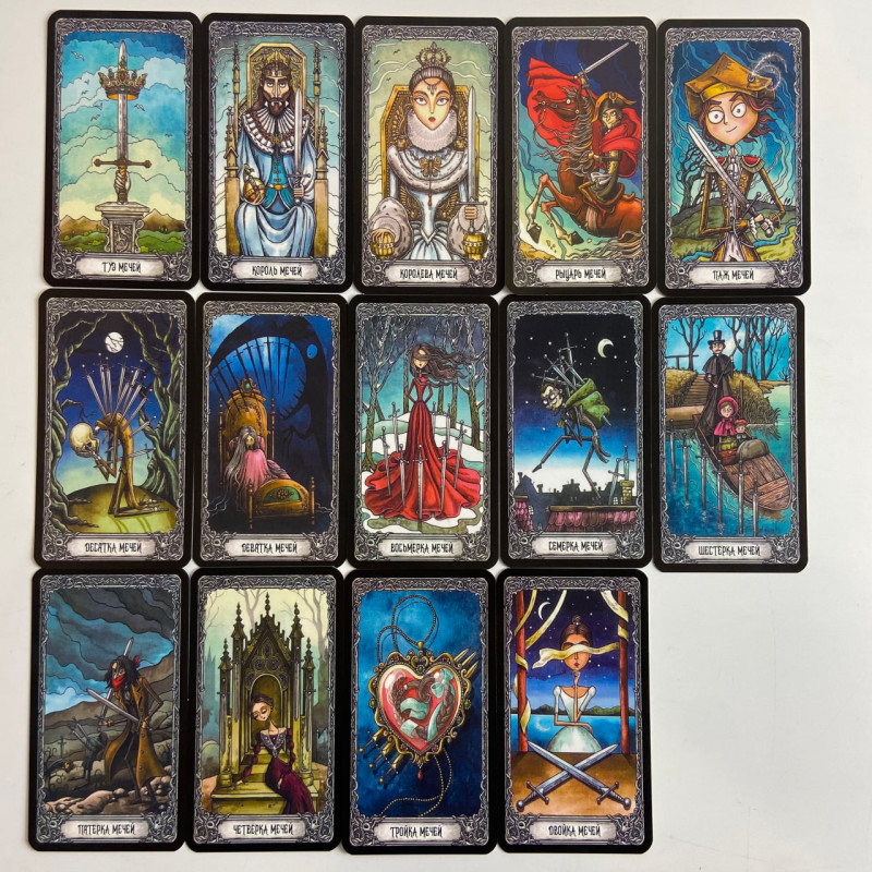 Карти Таро Темний Особняк Tarot Dark Mansion готична колода Райдера-Вейта російською