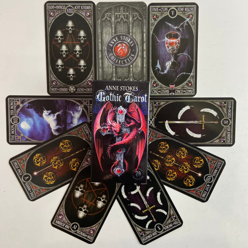 Карти Таро Gothic Tarot Анни Стокс готична фентезі колода