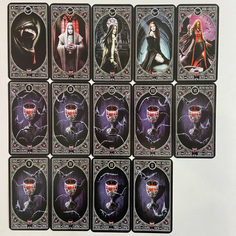 Карти Таро Gothic Tarot Анни Стокс готична фентезі колода