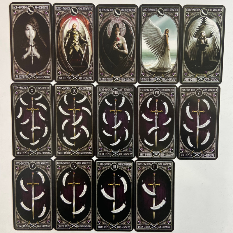 Карти Таро Gothic Tarot Анни Стокс готична фентезі колода