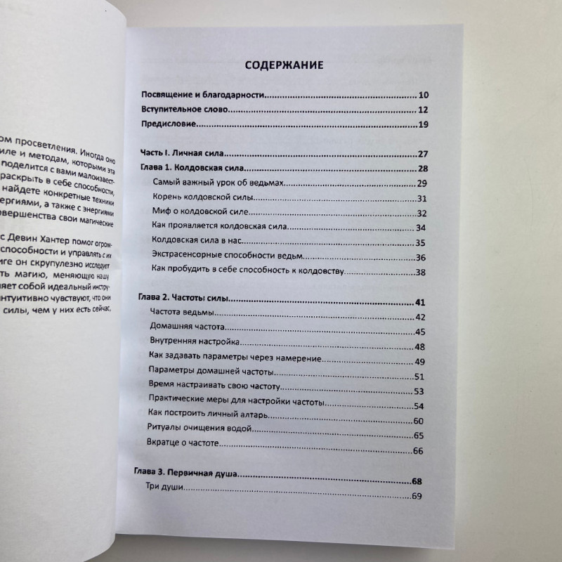 Книга Книга чаклунської сили Девін Хантер практики чаклунства та розвитку магічних здібностей