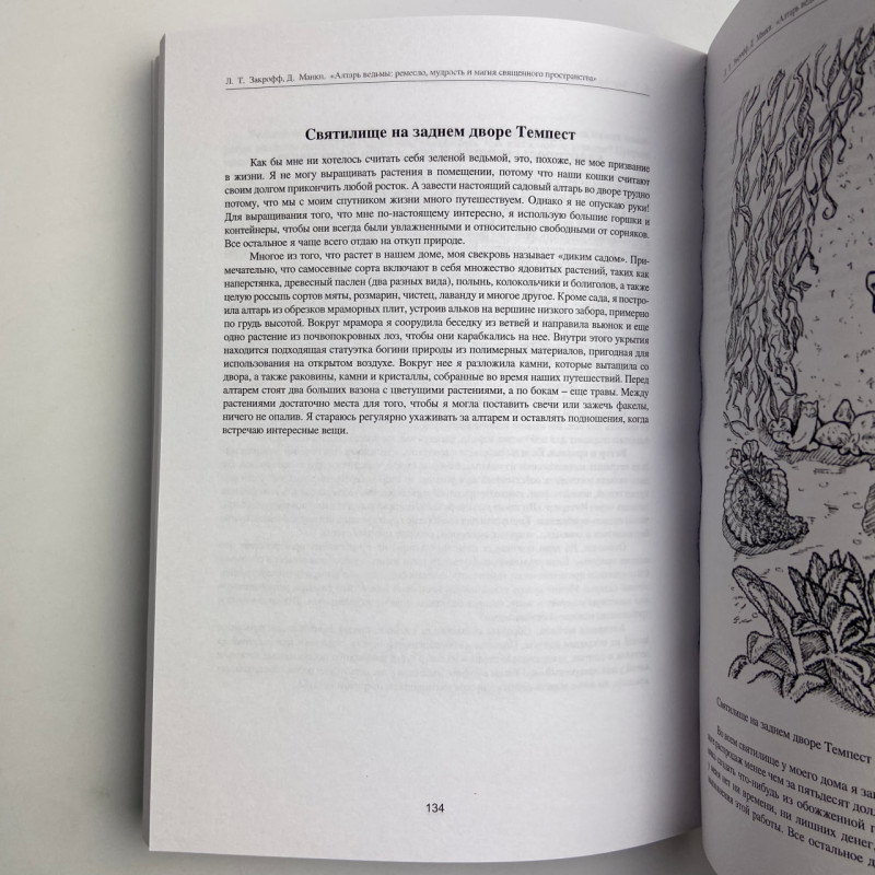 Книга Вівтар відьми: ремесло, мудрість та магія священного простору Манкі Закрофф