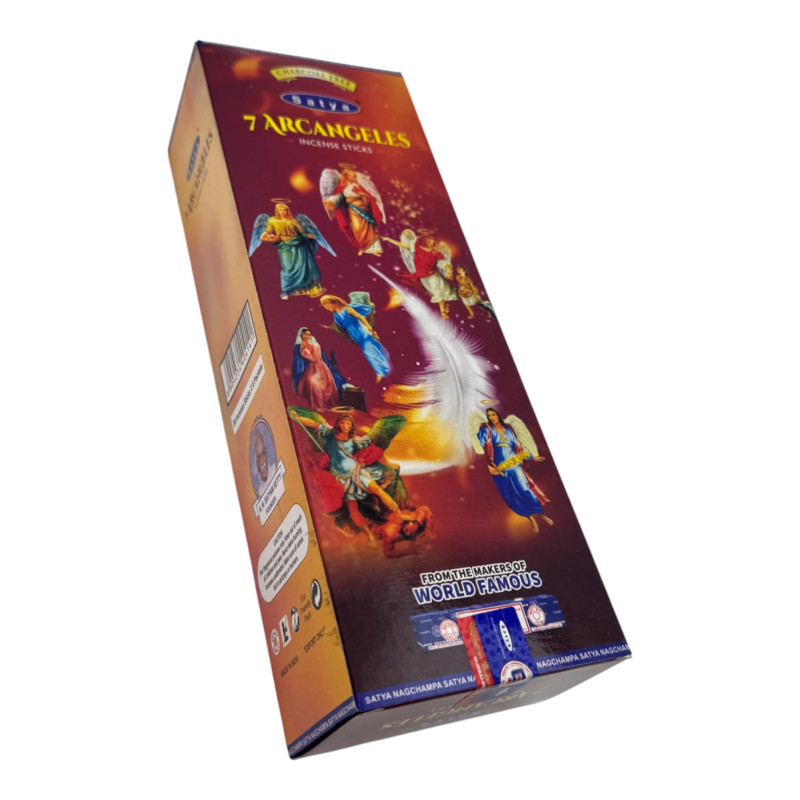 Пахощі масала Satya 7 Arcangeles (7 Архангелів) пилкові ароматичні палички