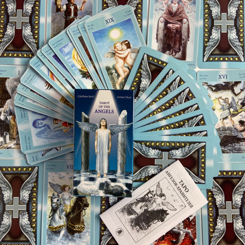 Карти Таро Ангелів-Охоронців Tarot of the Angels ангельська тематика
