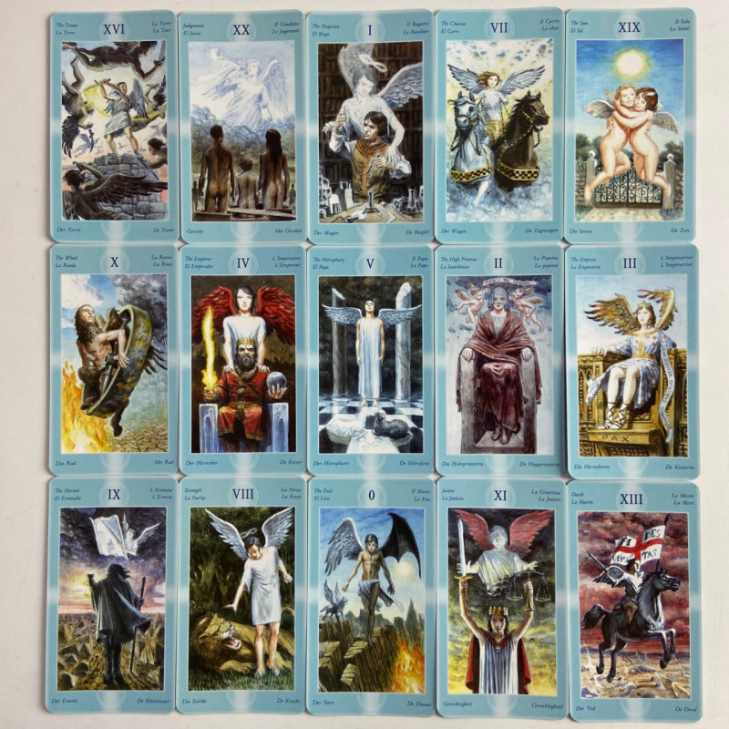 Карти Таро Ангелів-Охоронців Tarot of the Angels ангельська тематика