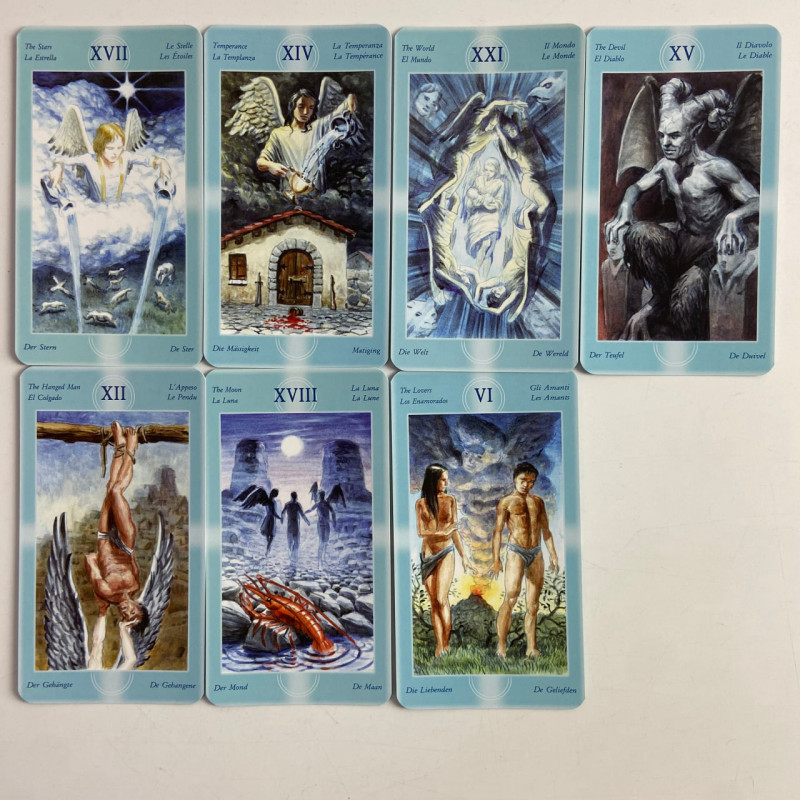 Карти Таро Ангелів-Охоронців Tarot of the Angels ангельська тематика