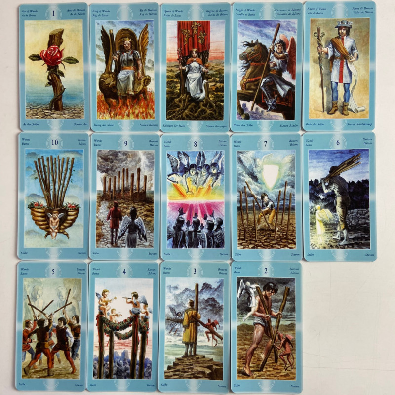 Карти Таро Ангелів-Охоронців Tarot of the Angels ангельська тематика