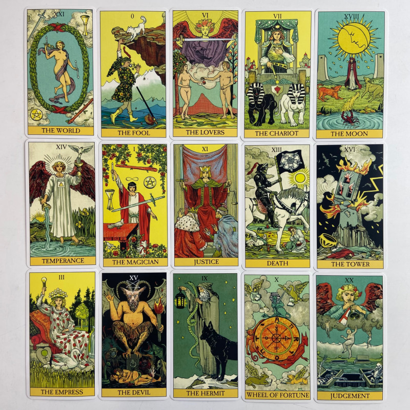 Карти Таро After Tarot Наслідків колода в стилі Райдера-Вейта
