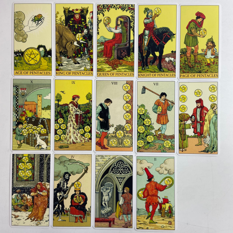 Карти Таро After Tarot Наслідків колода в стилі Райдера-Вейта