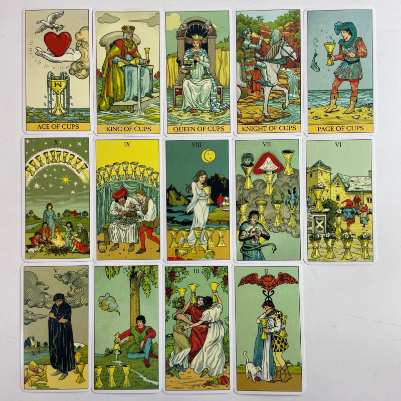 Карти Таро After Tarot Наслідків колода в стилі Райдера-Вейта