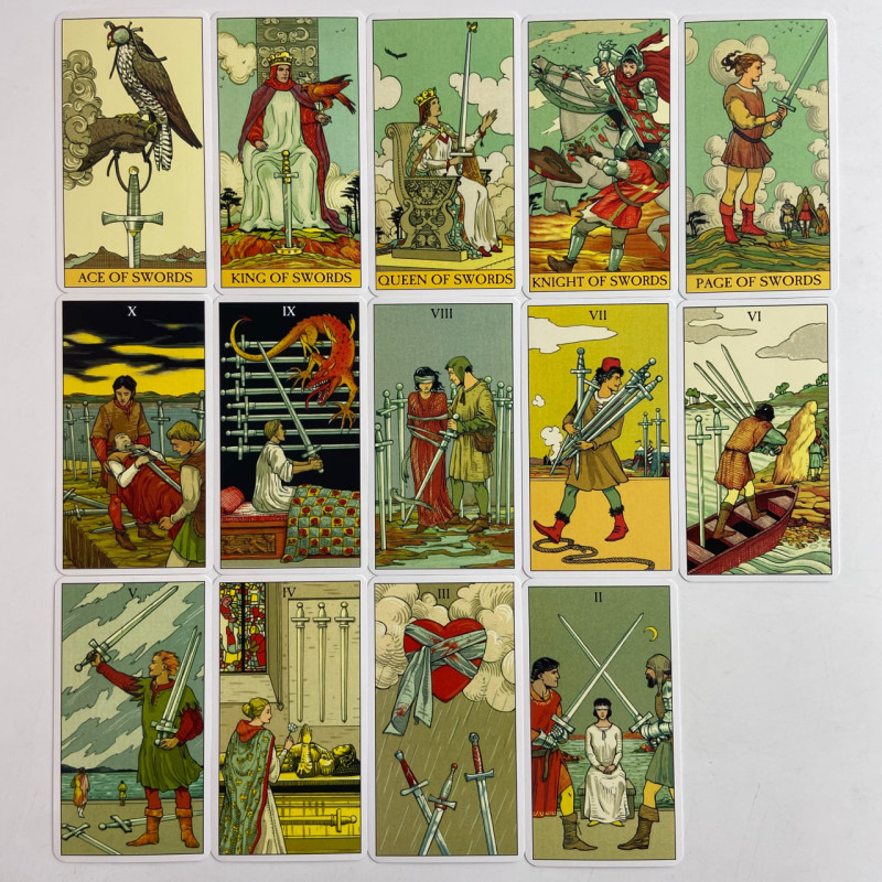 Карти Таро After Tarot Наслідків колода в стилі Райдера-Вейта