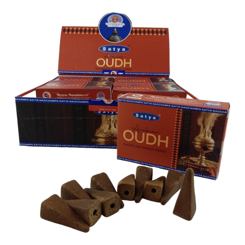 Арома-конусы backflow Satya Arabian Oudh (Арабский уд) благовония масала