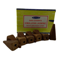 Арома-конуси backflow Satya Himalayan Jasmine Nag Champa пахощі зі зворотним потоком