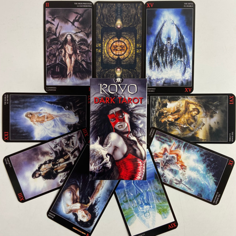 Карты Таро Royo Dark Tarot Тёмное Таро Ройо колода Луиса Ройо