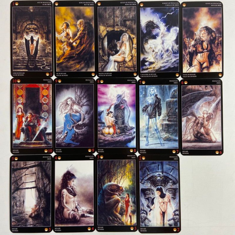 Карты Таро Royo Dark Tarot Тёмное Таро Ройо колода Луиса Ройо