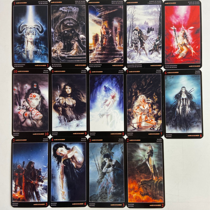 Карты Таро Royo Dark Tarot Тёмное Таро Ройо колода Луиса Ройо