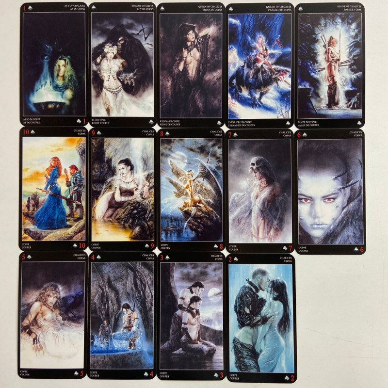 Карты Таро Royo Dark Tarot Тёмное Таро Ройо колода Луиса Ройо