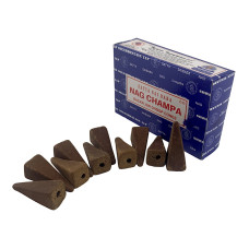 Арома-конуси backflow Satya Nag Champa пахощі зі зворотним потоком
