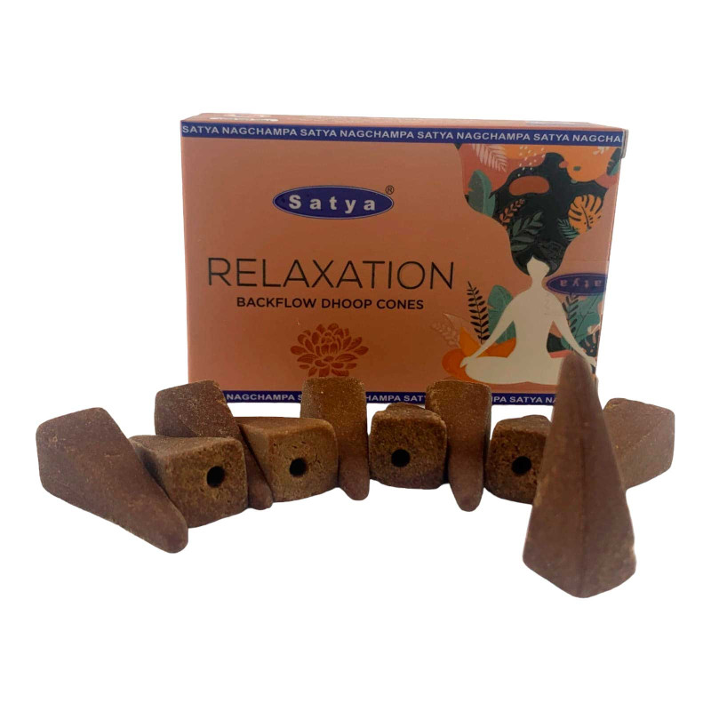 Арома-конуси backflow Satya Relaxation (Релаксація) квітковий аромат