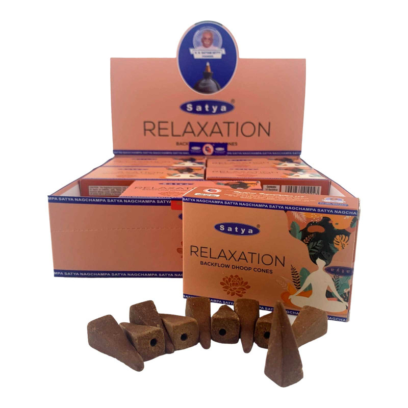 Арома-конуси backflow Satya Relaxation (Релаксація) квітковий аромат