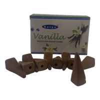 Арома-конуси зворотного потоку Satya Vanilla Backflow Dhoop Cones ванільні