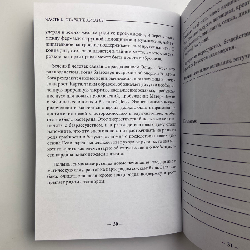 Подарунковий набір Таро The Green Witch Tarot Зеленої відьми книга і карти