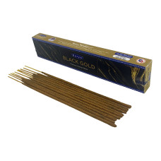 Пахощі пилкові Satya Black Gold Premium масала ароматичні палички Чорне Золото