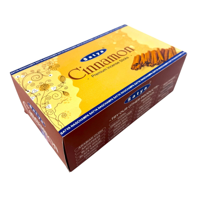 Пахощі ароматичні палички Satya Premium Masala Cinnamon Кориця