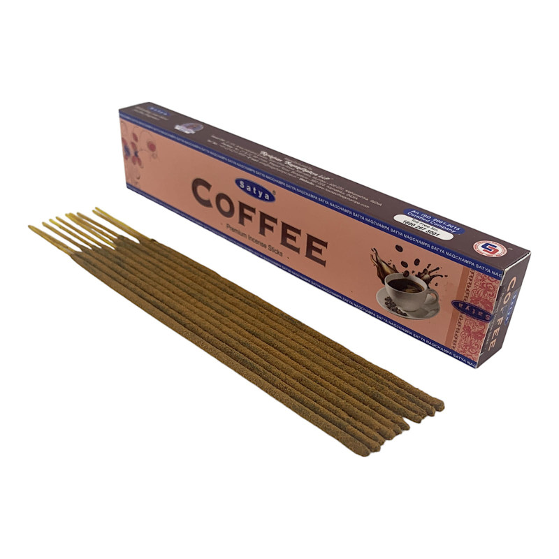 Пахощі пилкові Satya Premium Масала Coffee (Кава) ароматичні палички