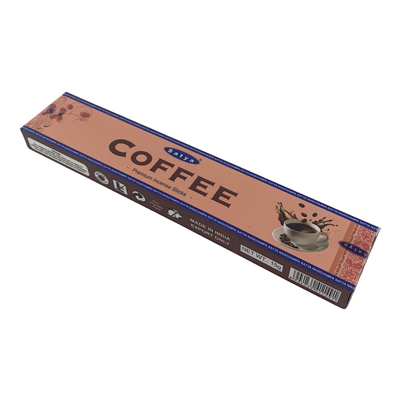 Пахощі пилкові Satya Premium Масала Coffee (Кава) ароматичні палички