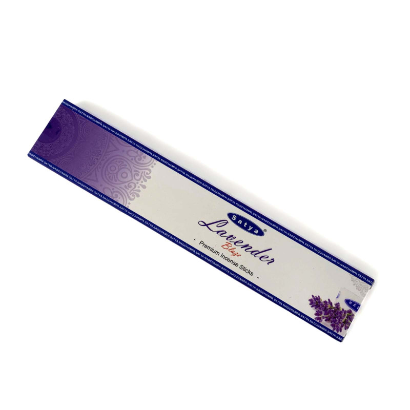 Пилкові пахощі Satya Premium Масала Lavender Blaze Лаванда ароматичні палички